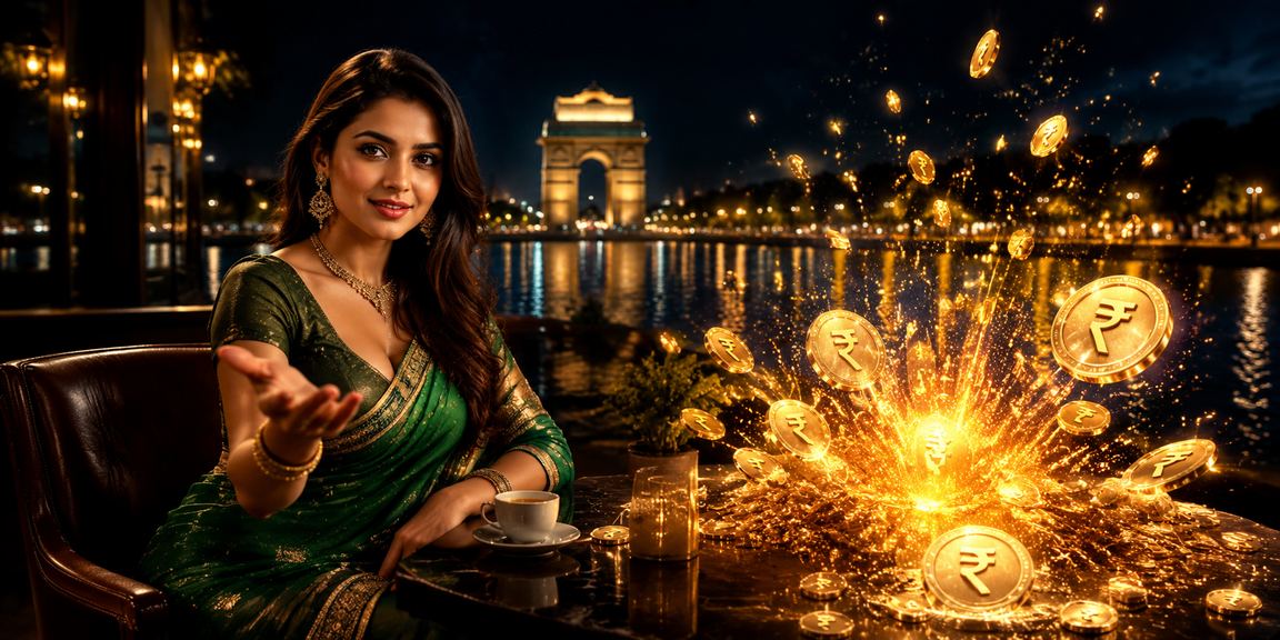 VIP player enjoying exclusive casino in Delhi